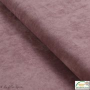 Coupons tissu velours milleraies - Rose  - 40cm Autres marques - 1