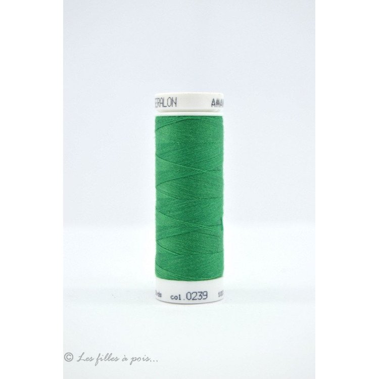 Mettler ® Linha de costura Seralon 200m - Verde - 0239 METTLER ® - Fils à coudre et à broder - 1