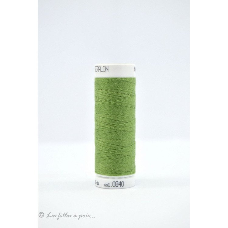 Fil à coudre Mettler ® Seralon 200m - Vert - 0840 METTLER ® - Fils à coudre et à broder - 1