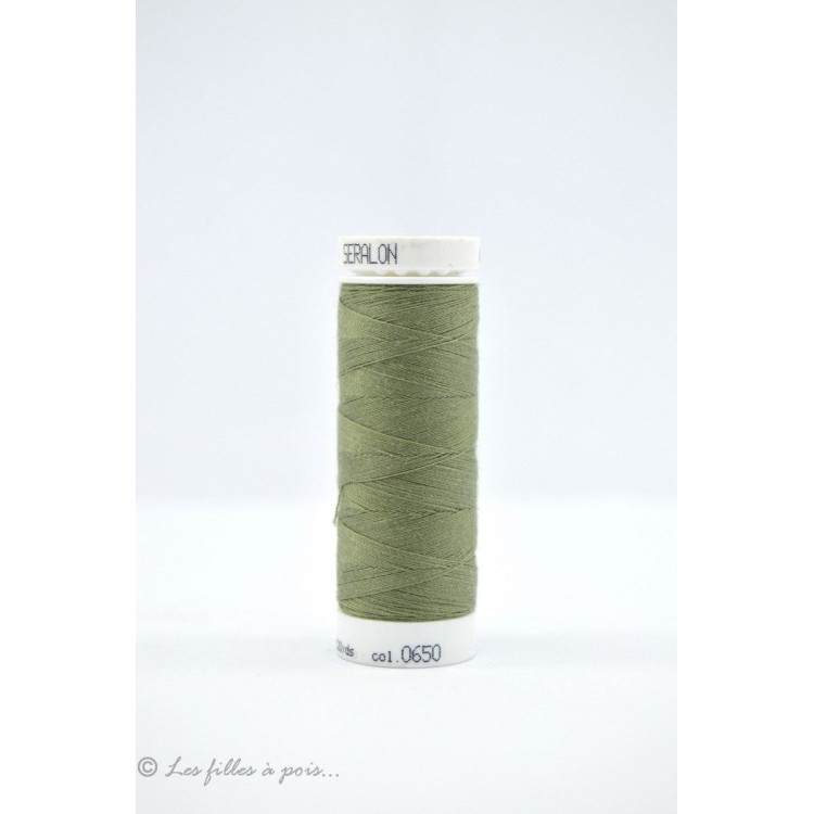 Fil à coudre Mettler ® Seralon 200m - Vert - 0650 METTLER ® - Fils à coudre et à broder - 1