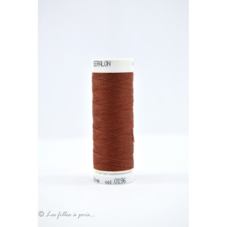 Fil à coudre Mettler ® Seralon 200m - Marron - 0196 METTLER ® - Fils à coudre et à broder - 1